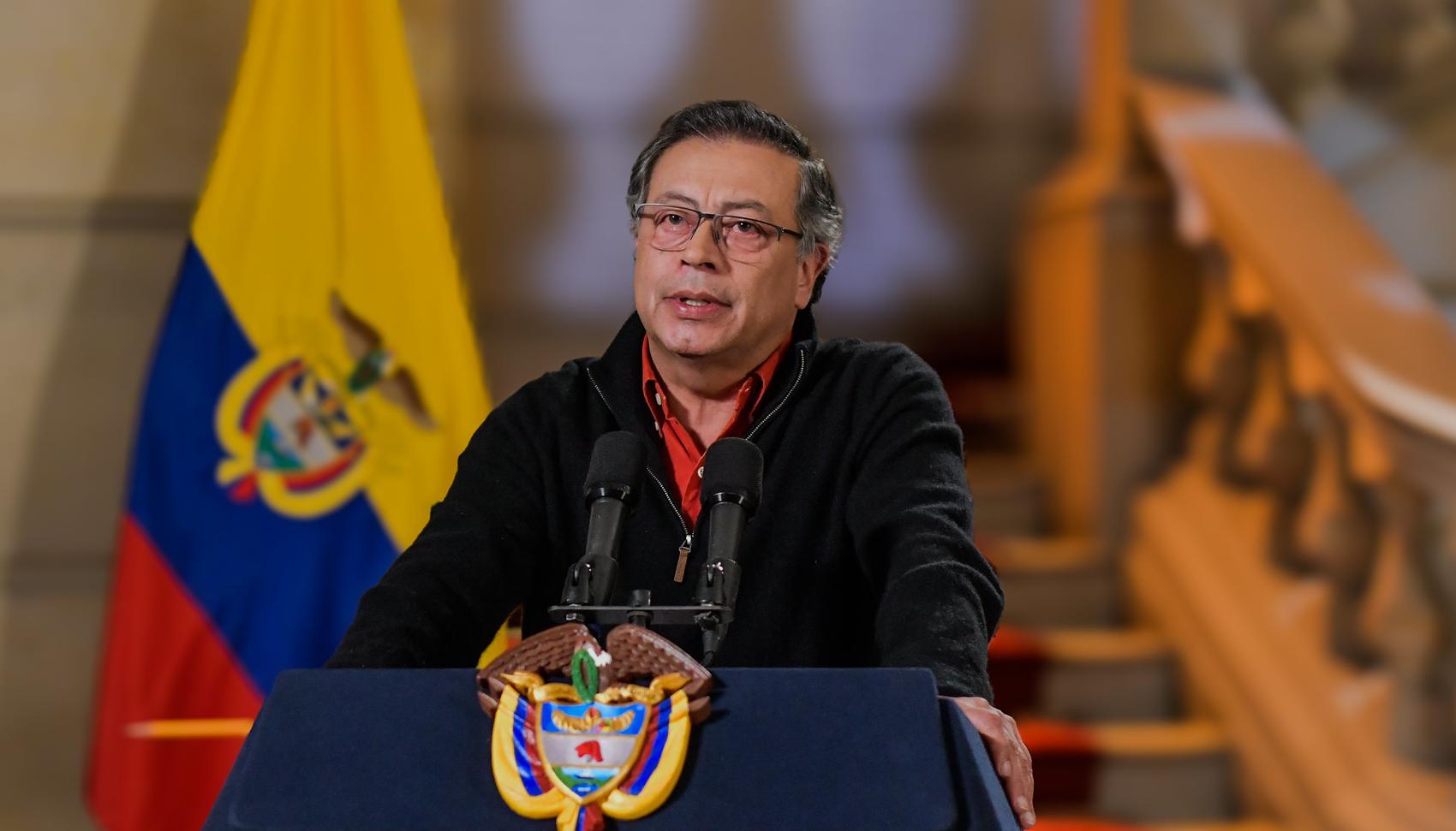 El Presidente Gustavo Petro.