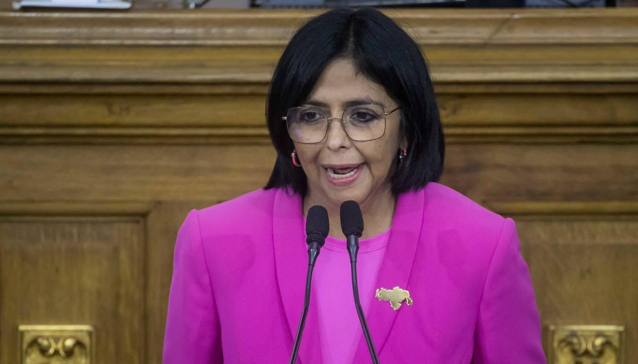 La vicepresidenta ejecutiva de Venezuela, Delcy Rodríguez.