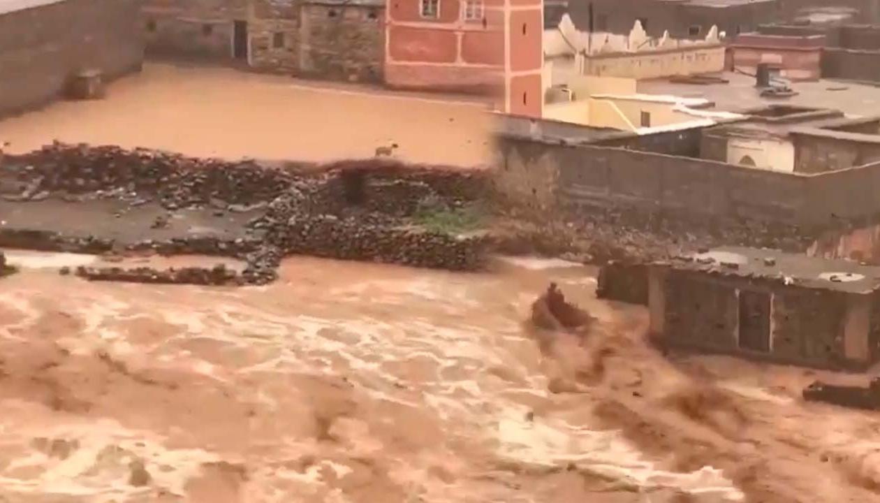 Inundaciones en Marruecos.