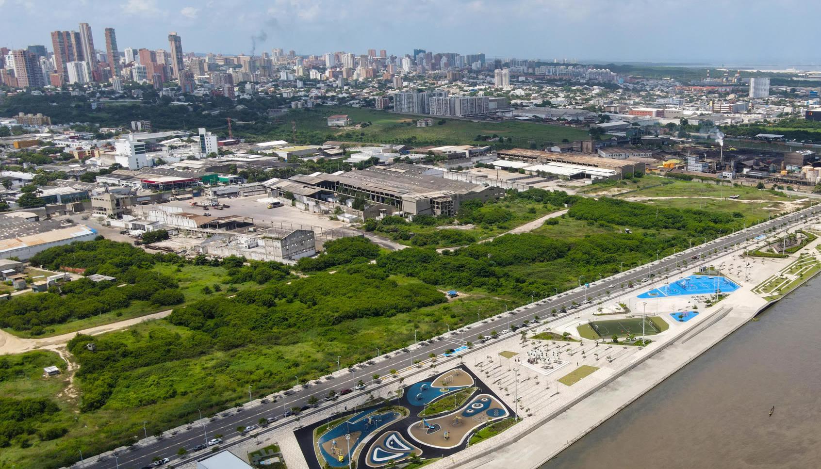 Panorámica de Barranquilla.