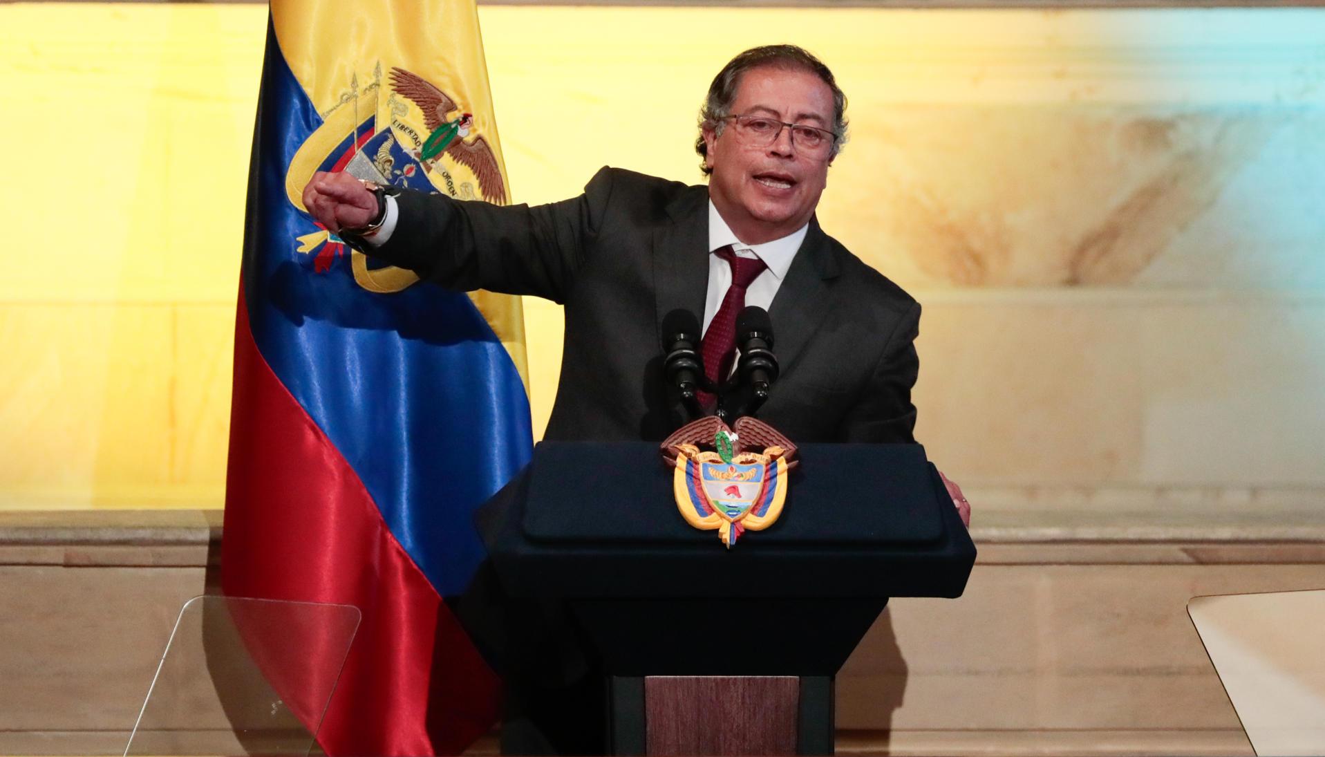 Gustavo Petro, Presidente de Colombia.