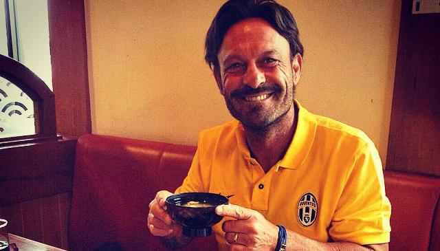 Salvatore 'Toto' Schillaci, exdelantero de la seleccion italiana. 