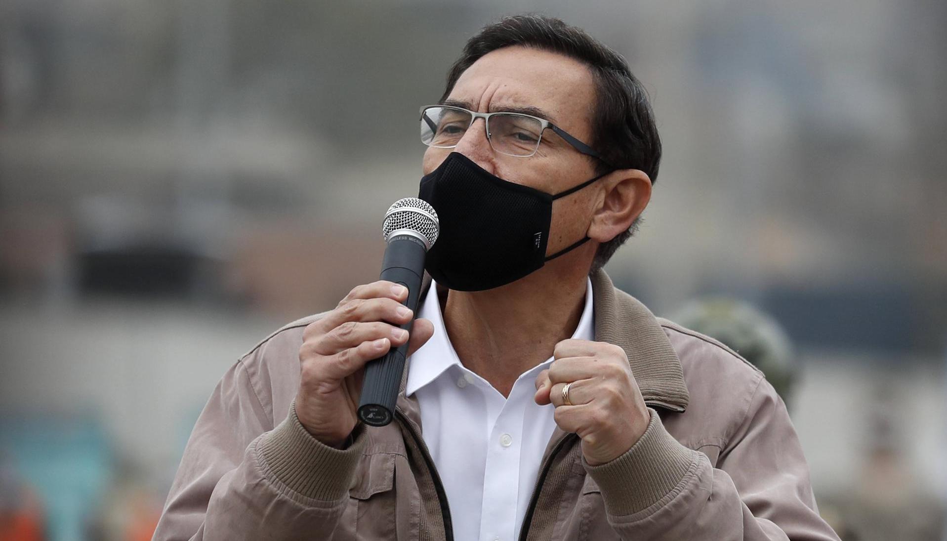 Expresidente de Perú, Martín Vizcarra.
