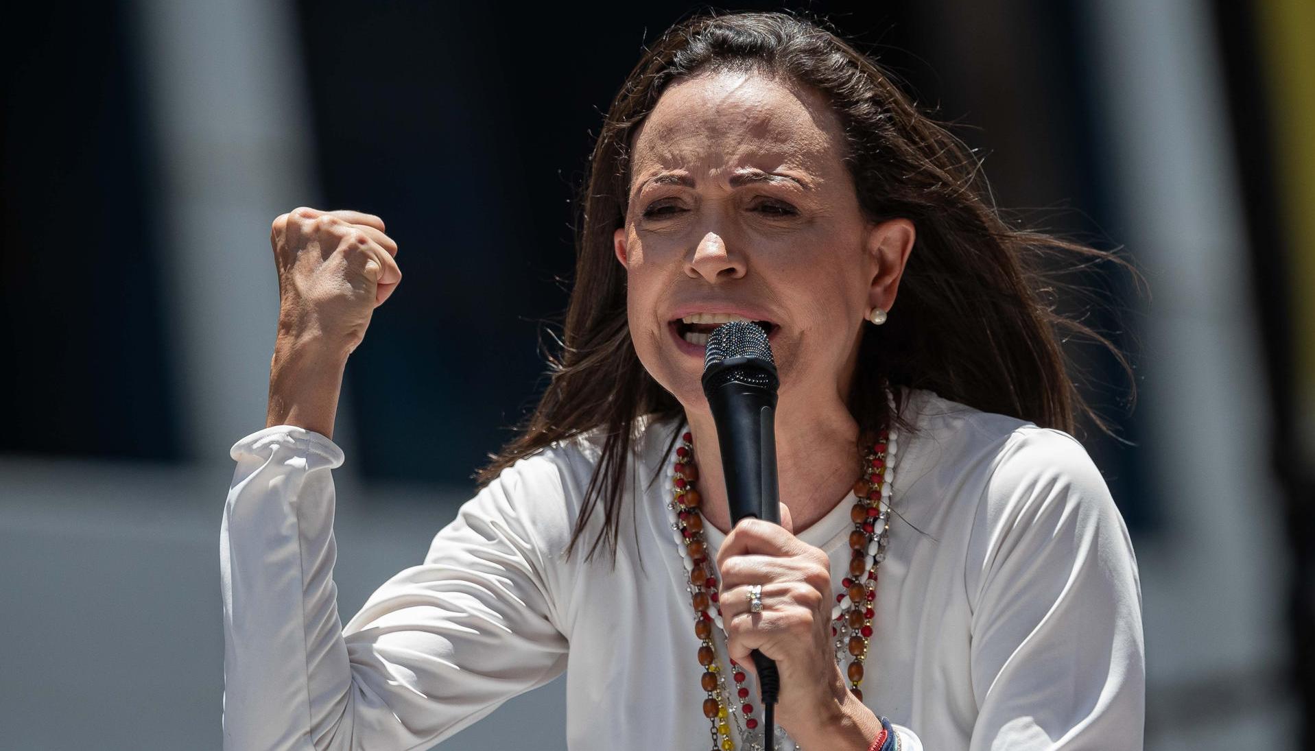 María Corina Machado, líder opositora venezolana.