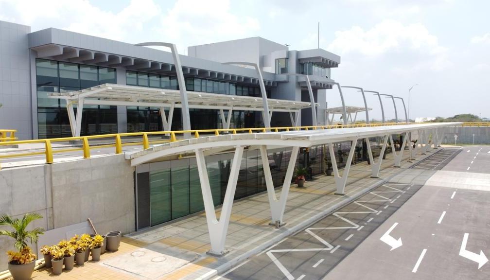 Aeropuerto 'Ernesto Cortissoz'.