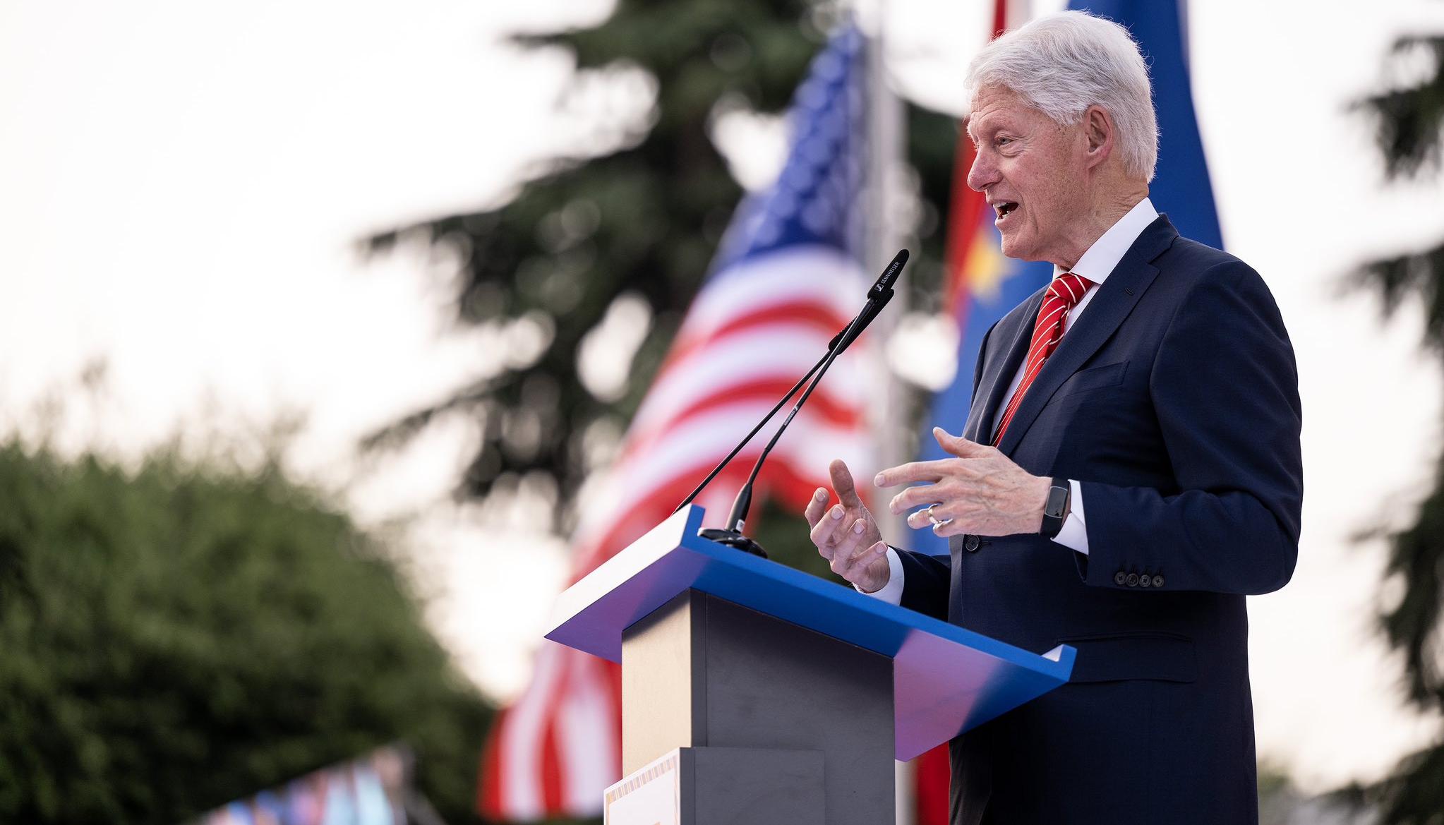 El expresidente de EE.UU. Bill Clinton.