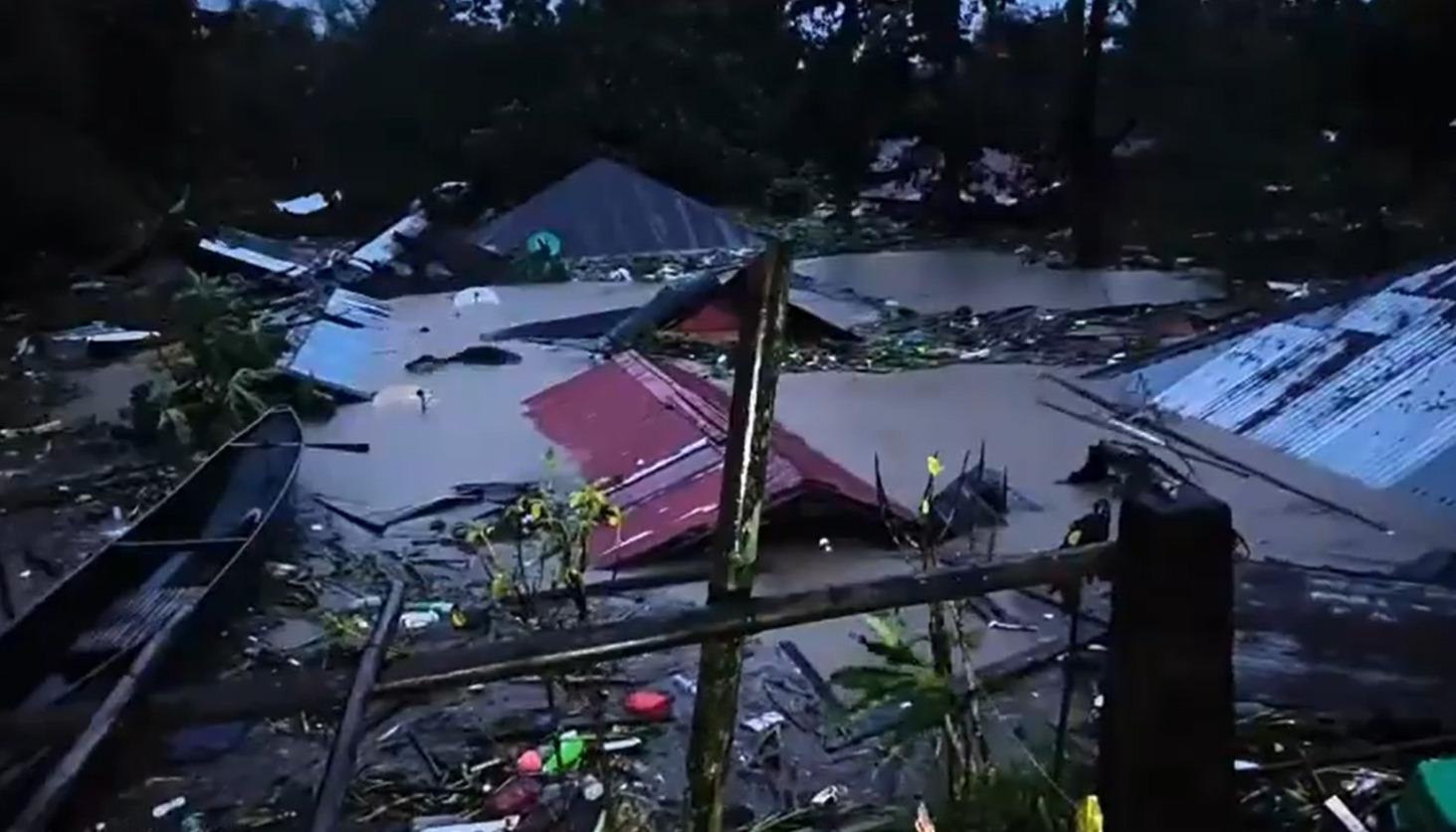 Inundaciones en Filipinas.