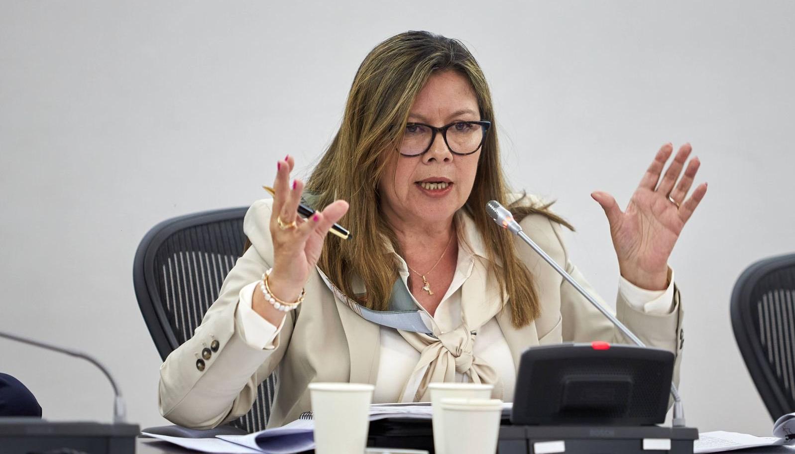 Fiscal General, Luz Adriana Camargo.