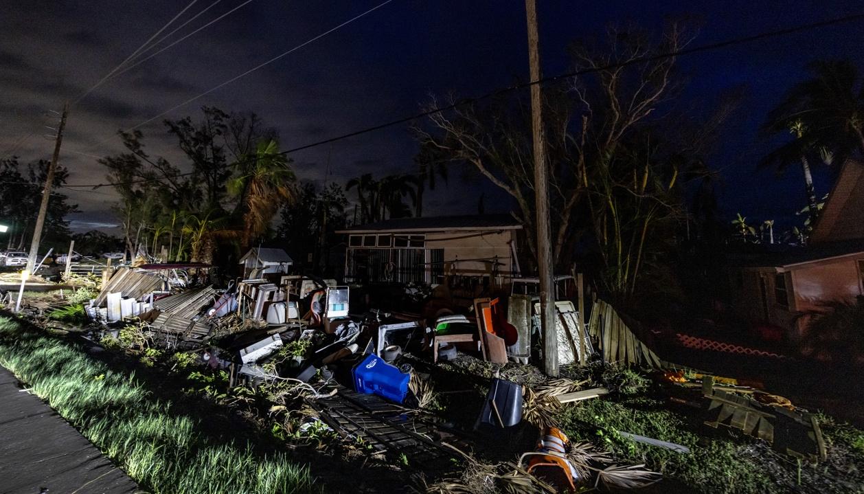 El desastre que dejó el huracán 'Milton' en Florida.