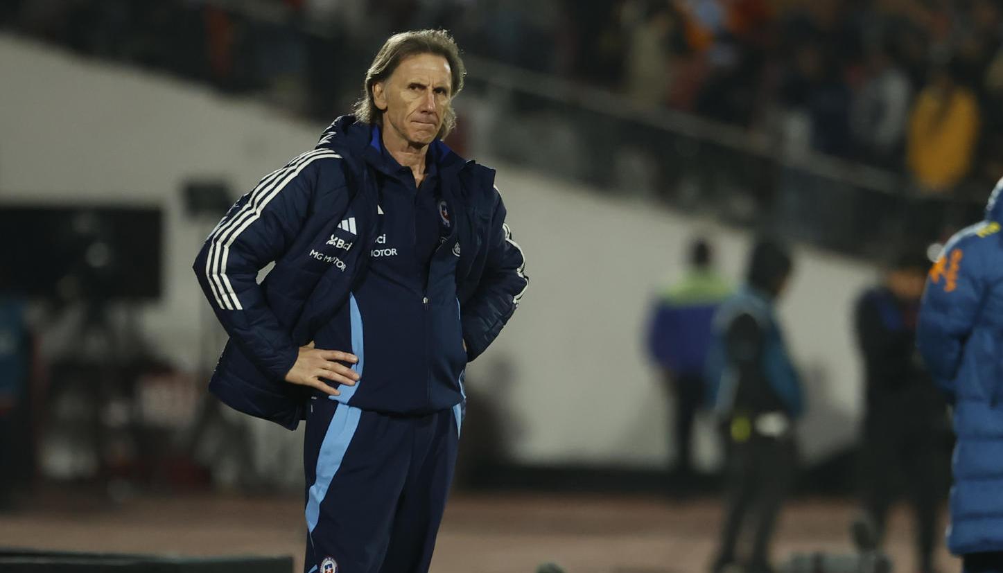 Ricardo Gareca, técnico de Chile.