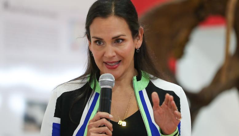 Inés Manzano, Ministra de Ambiente, Agua y Transición Ecológica de Ecuador.
