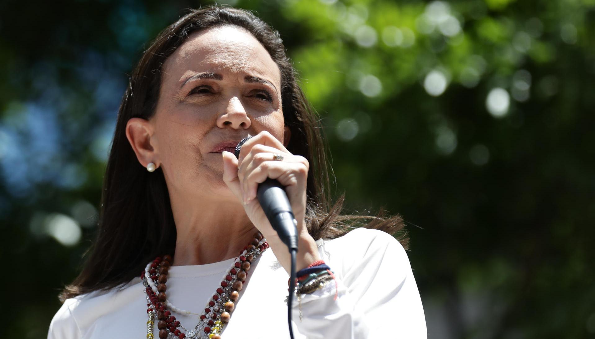 María Corina Machado, líder opositora venezolana.