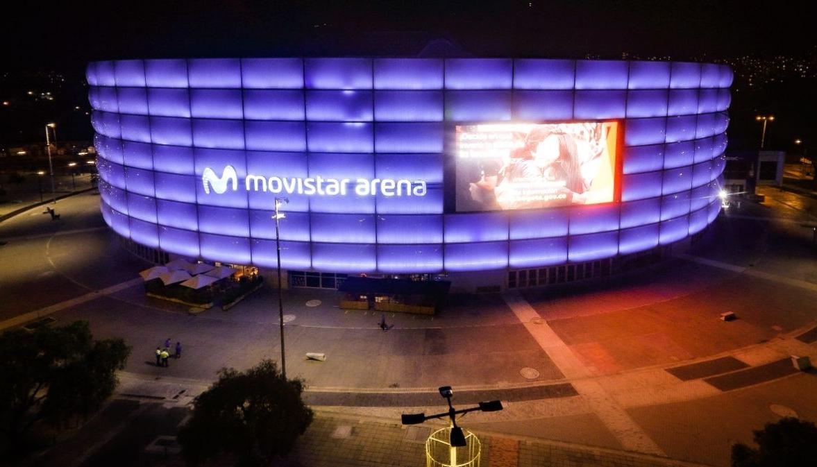 Movistar Arena.