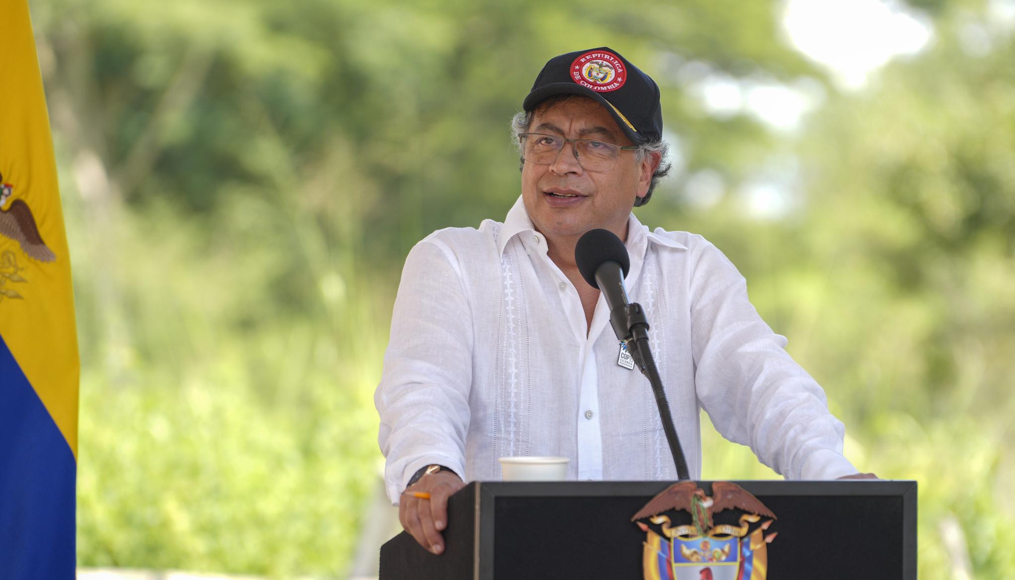 El Presidente Gustavo Petro.