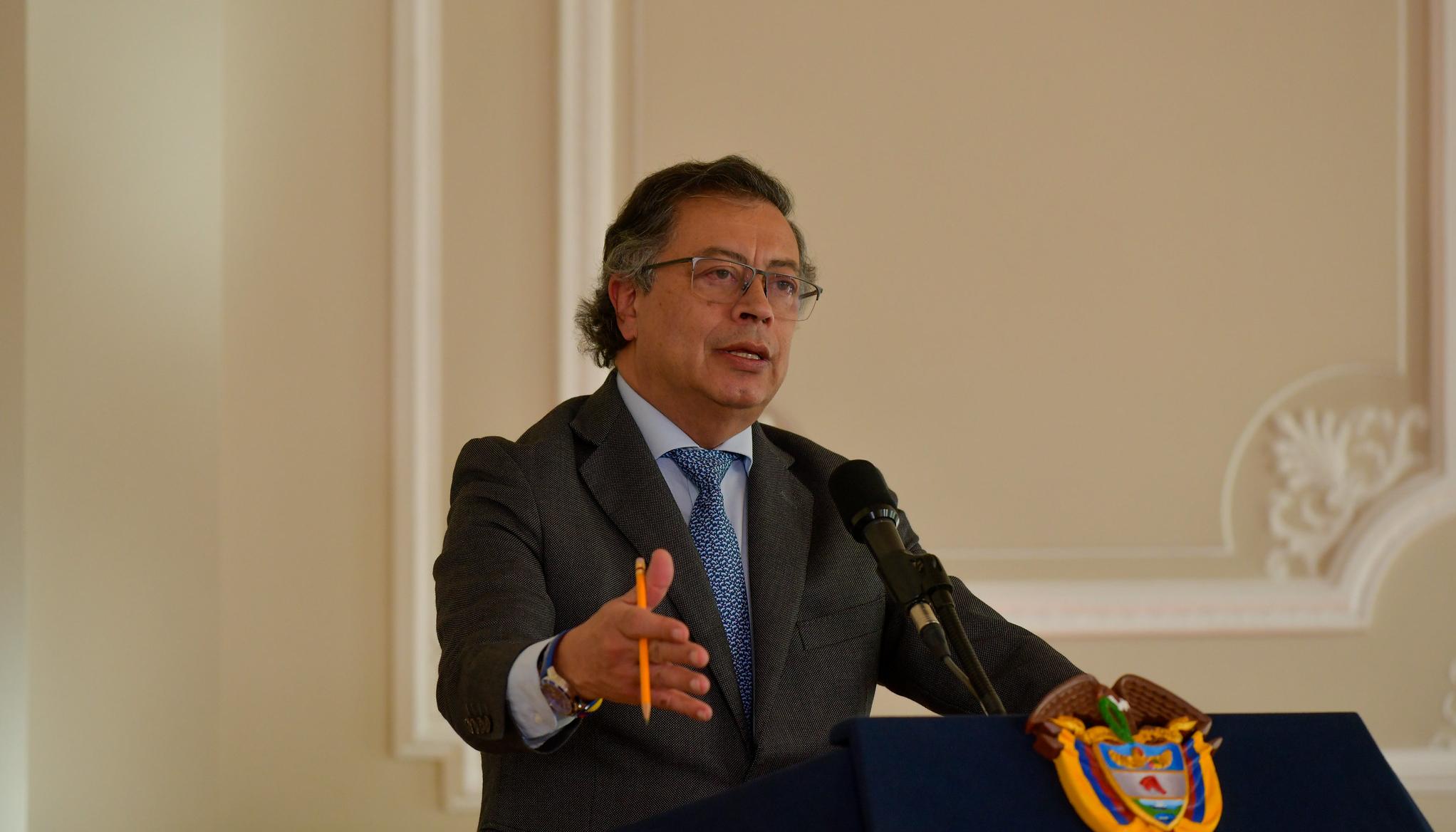 El Presidente de la República, Gustavo Petro.