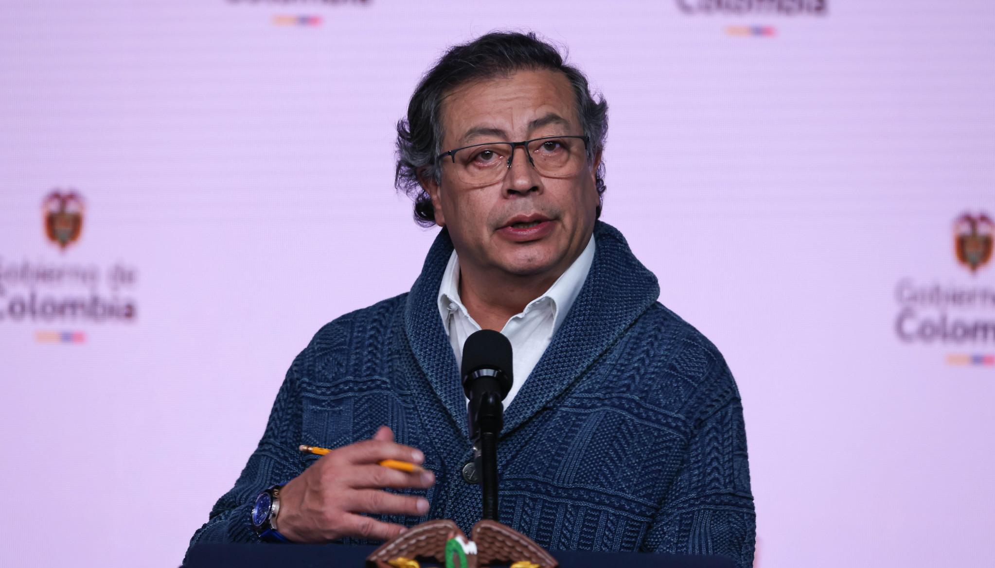 El Presidente Gustavo Petro.