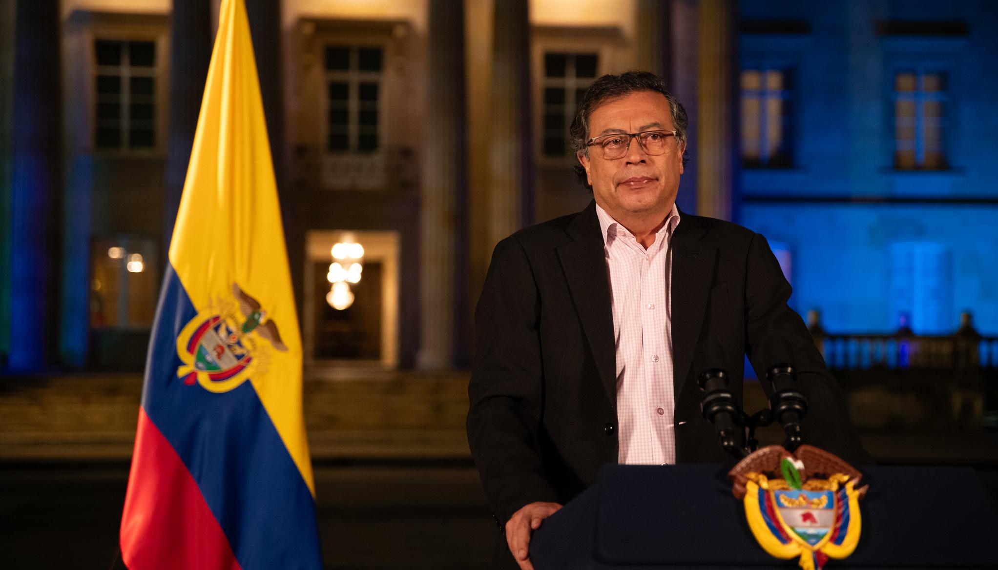 El Presidente Gustavo Petro.