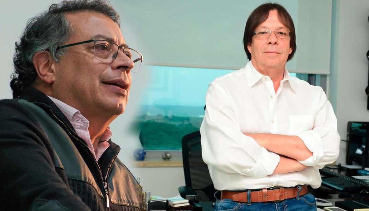 Gustavo Petro y César Lorduy. 