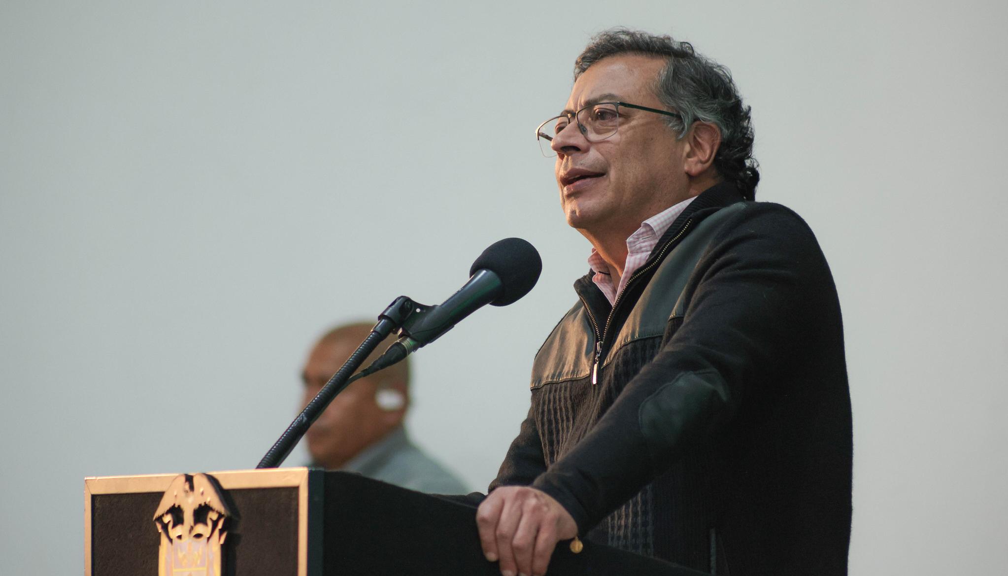 El Presidente Gustavo Petro.