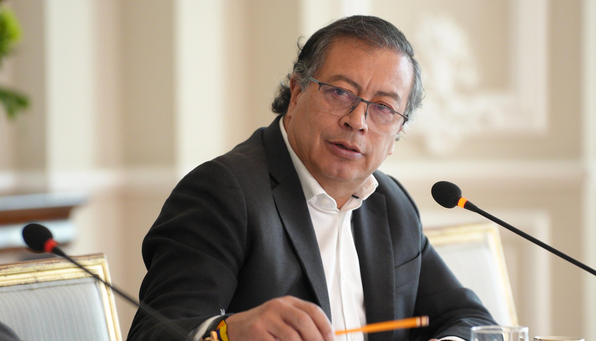 El Presidente Gustavo Petro.