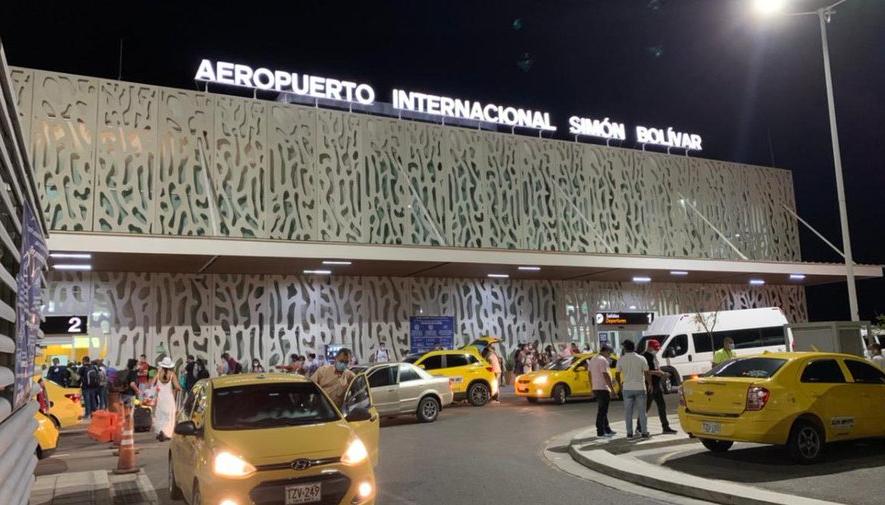 Aeropuerto Internacional Simón Bolívar de Santa Marta.