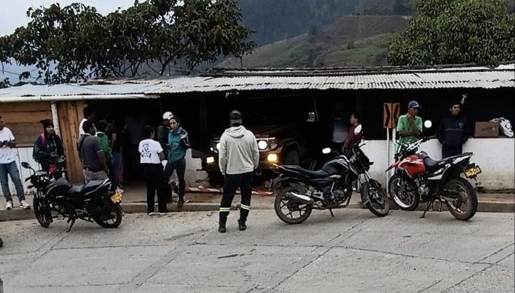 Zona donde ocurrió la masacre.