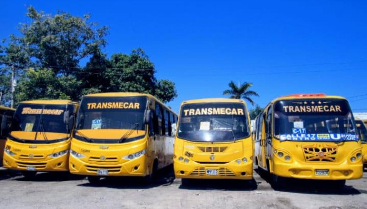 Buses de Transmecar.