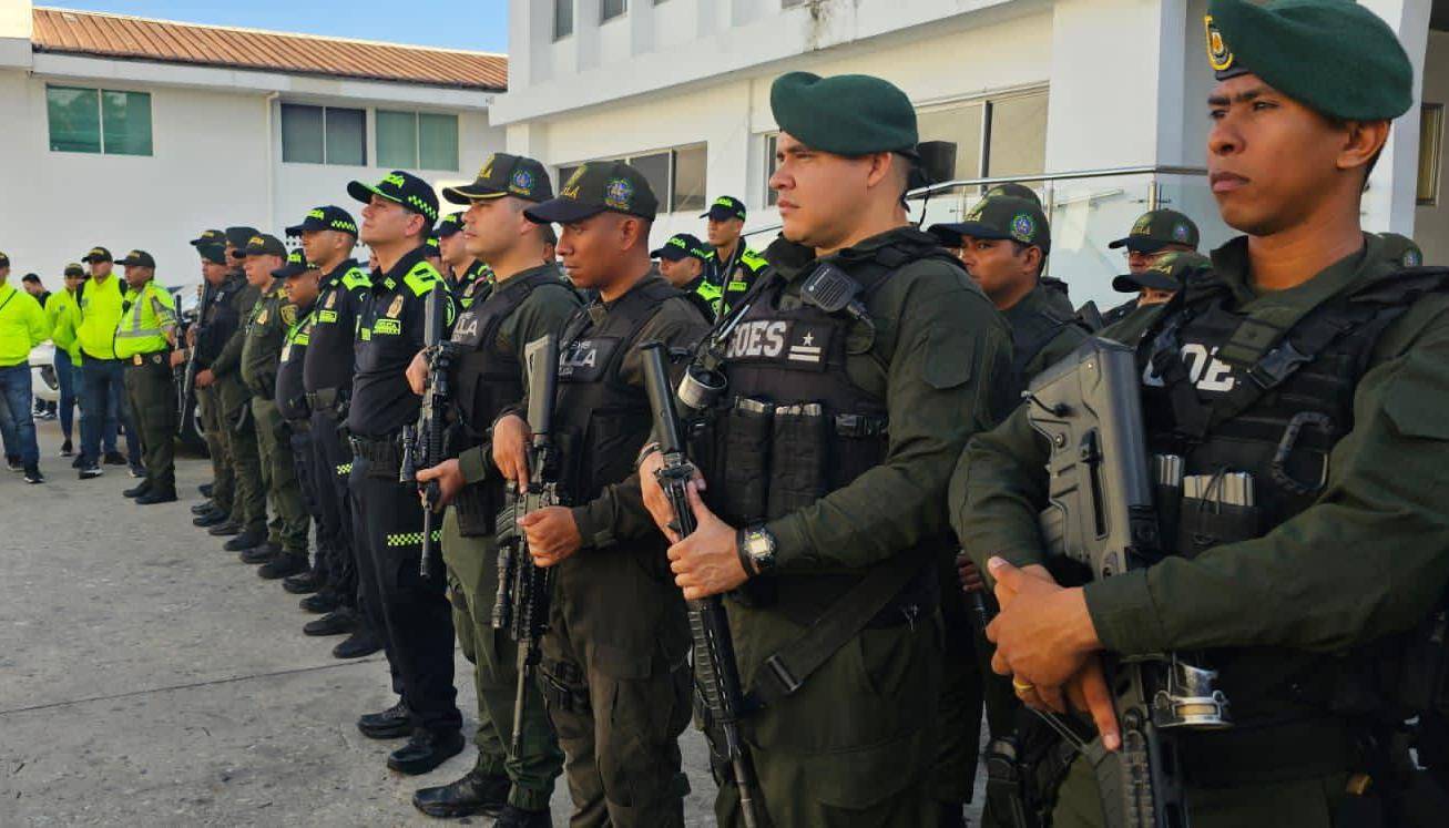 Autoridades trabajan para garantizar la seguridad.