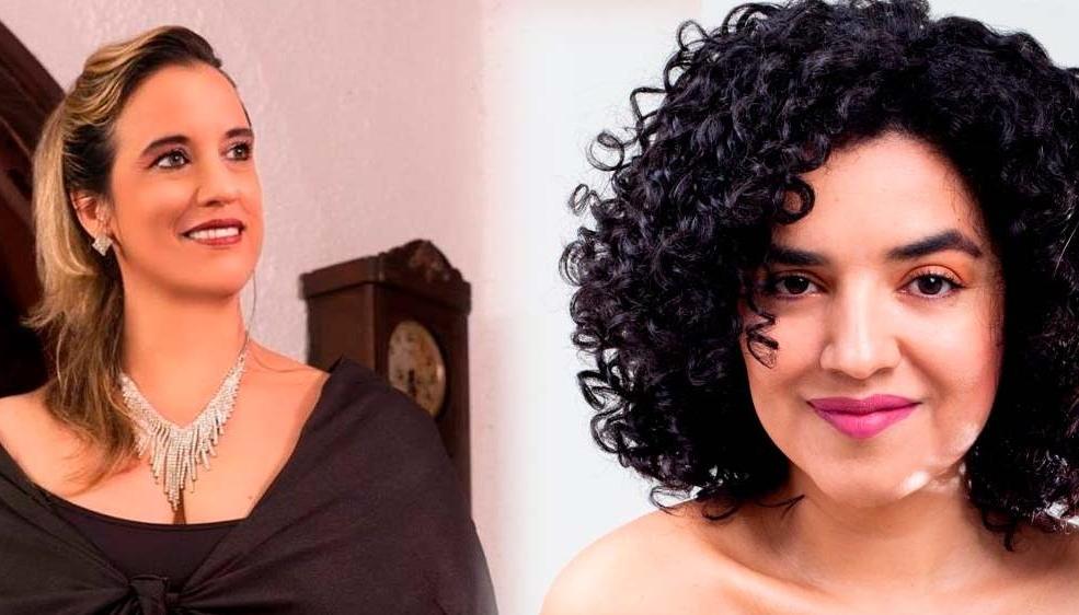 Pianista Yamira Rodríguez y la soprano Zeidy Bornacelli. 