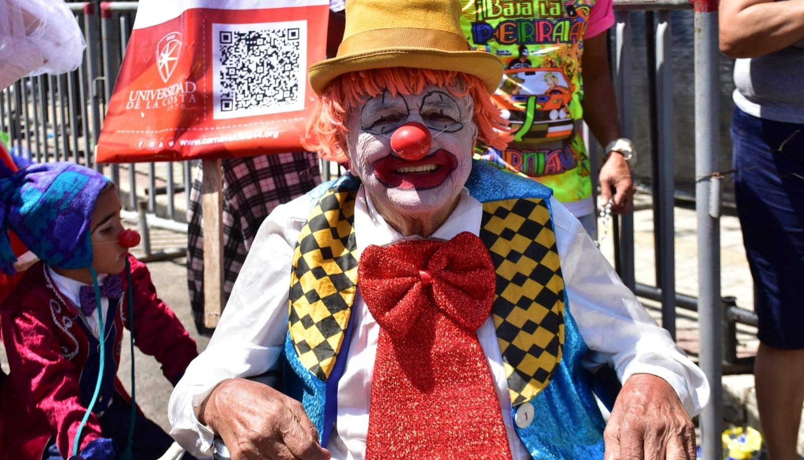 José Fernando Herrera, el payaso 'Carasucia'.