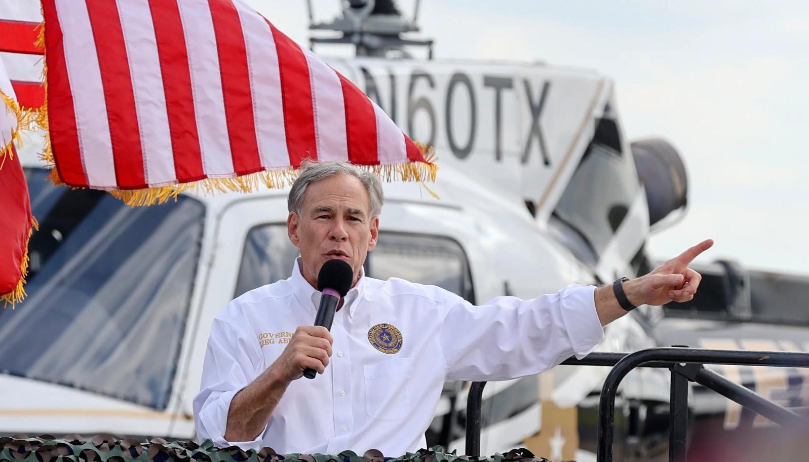 El Gobernador del estado de Texas, el republicano Greg Abbott.