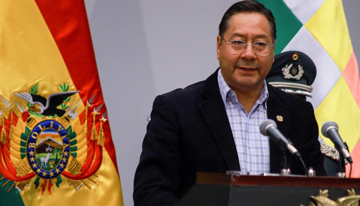 El presidente de Bolivia, Luis Arce.