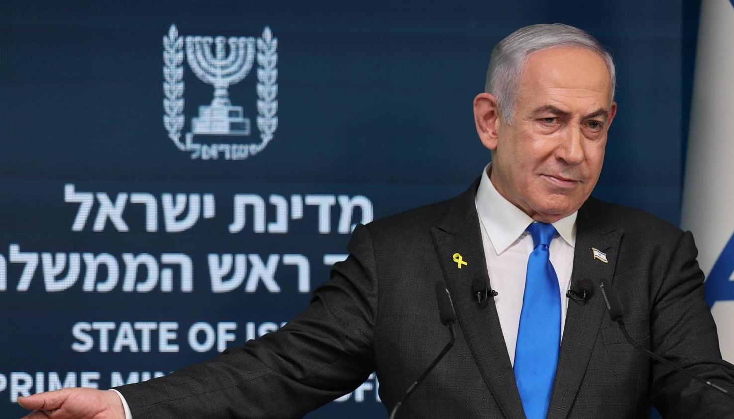 El primer ministro israelí, Benjamin Nentayahu.