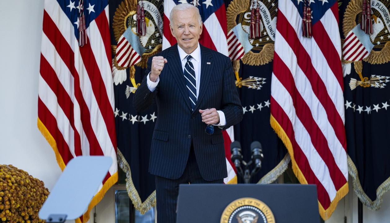 El presidente saliente de Estados Unidos, Joe Biden.