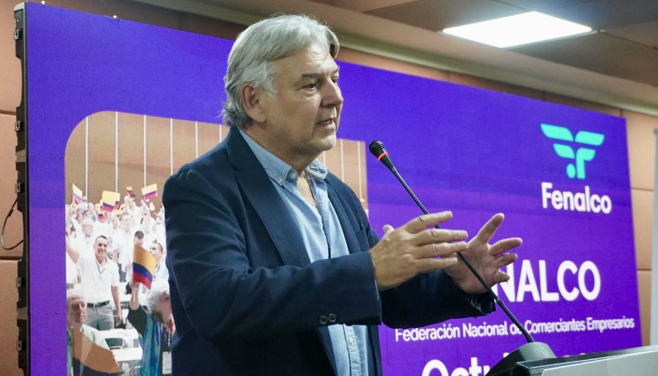 Presidente de Fenalco, Jaime Alberto Cabal.