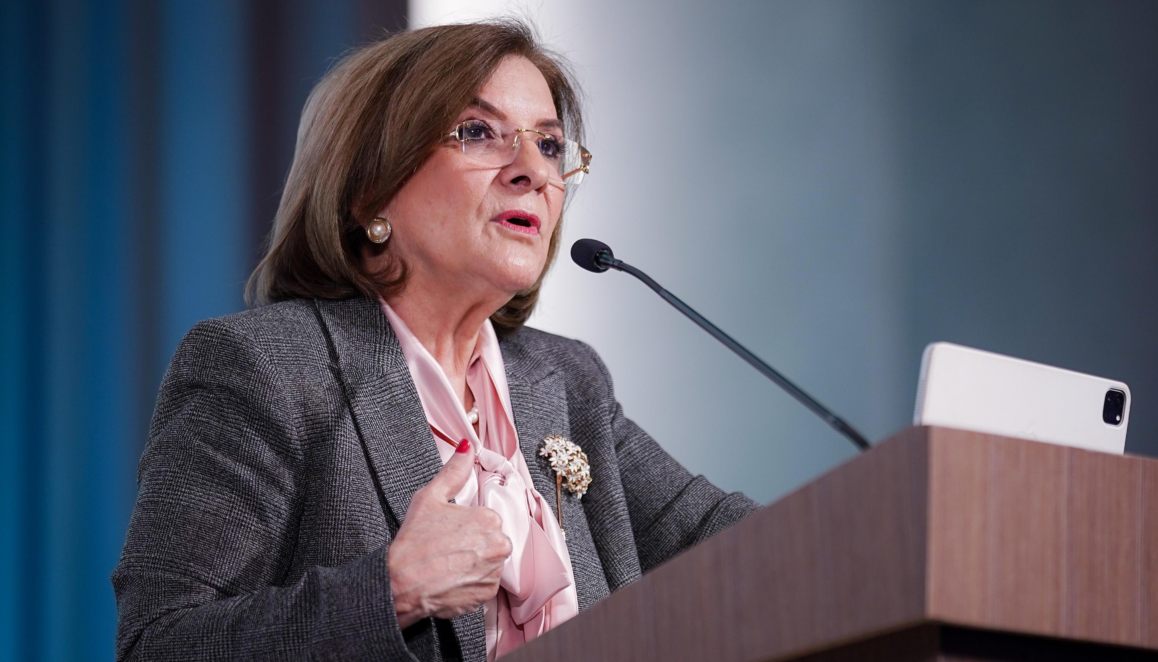 La Procuradora General de la Nación, Margarita Cabello.