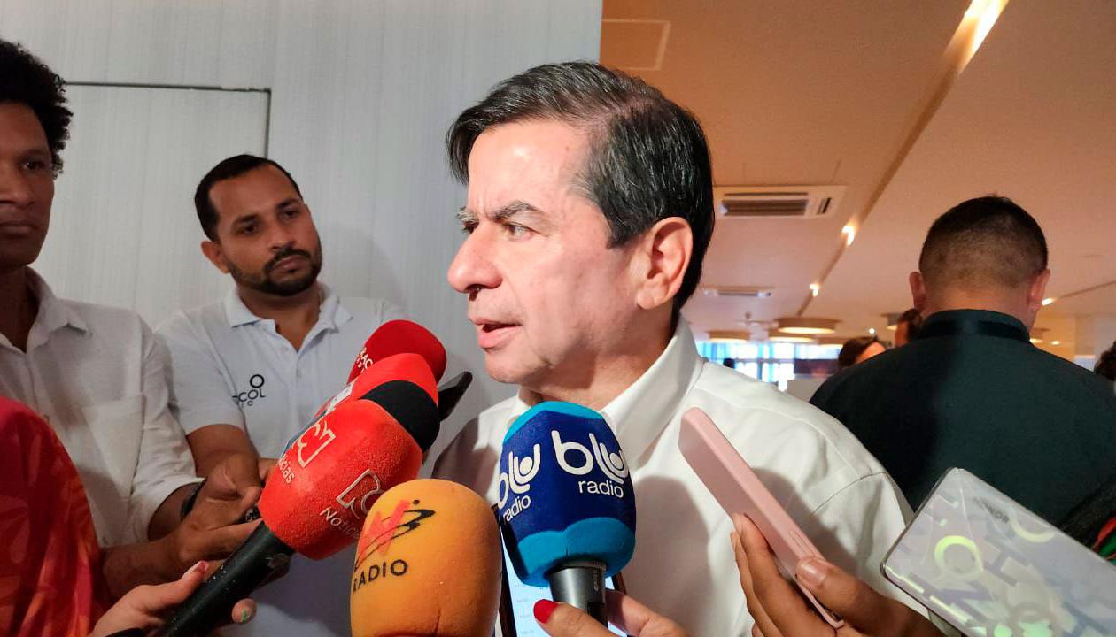 El Ministro del Interior, Juan Fernando Cristo.