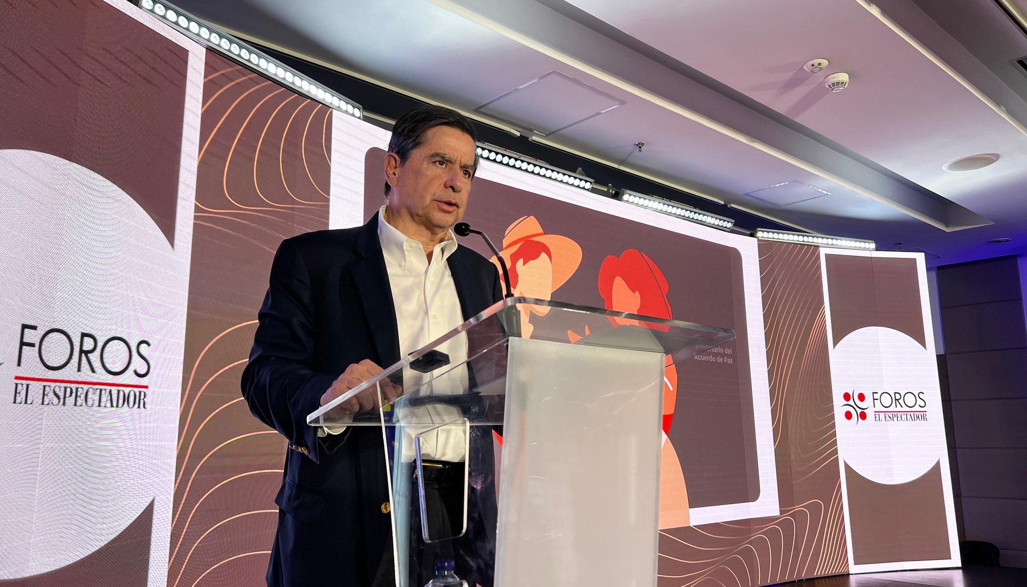 El Ministro del Interior, Juan Fernando Cristo.