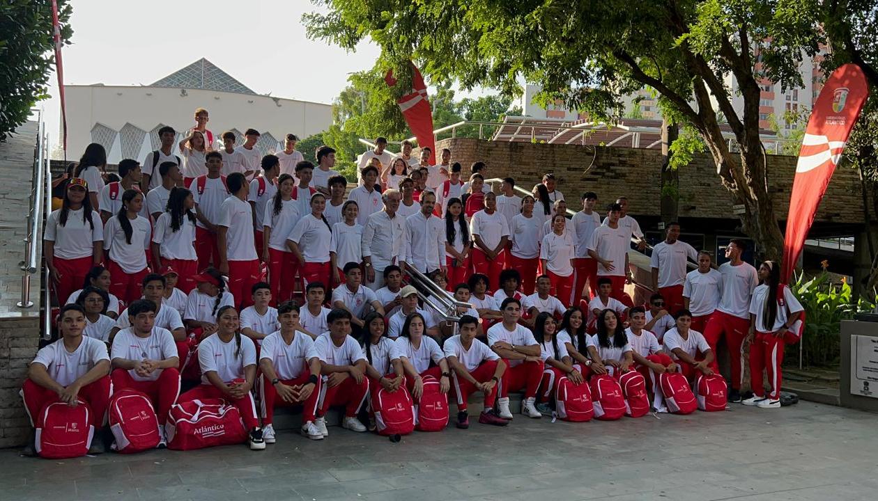 Deportistas del Atlántico.