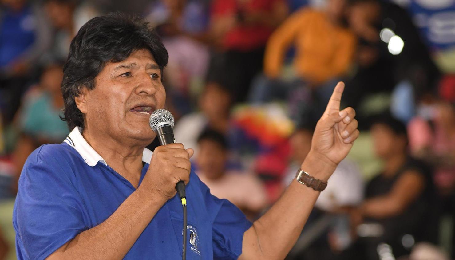 Evo Morales, expresidente de Bolivia.