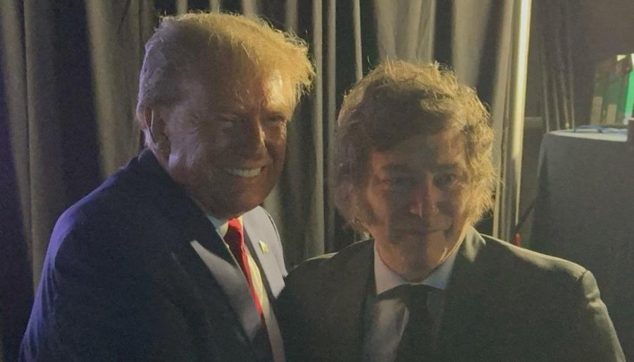 Donald Trump y Javier Milei.