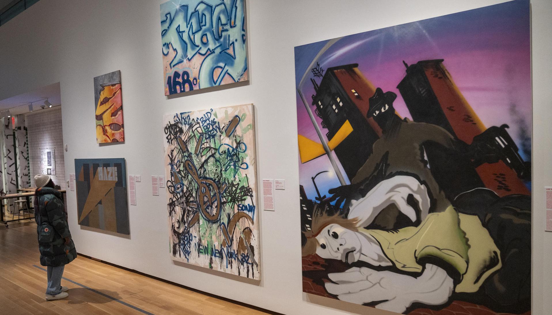 Exposición 'Above Ground: Art from the Martin Wong Graffitti Collection', en el Museo de la Ciudad de Nueva York. 