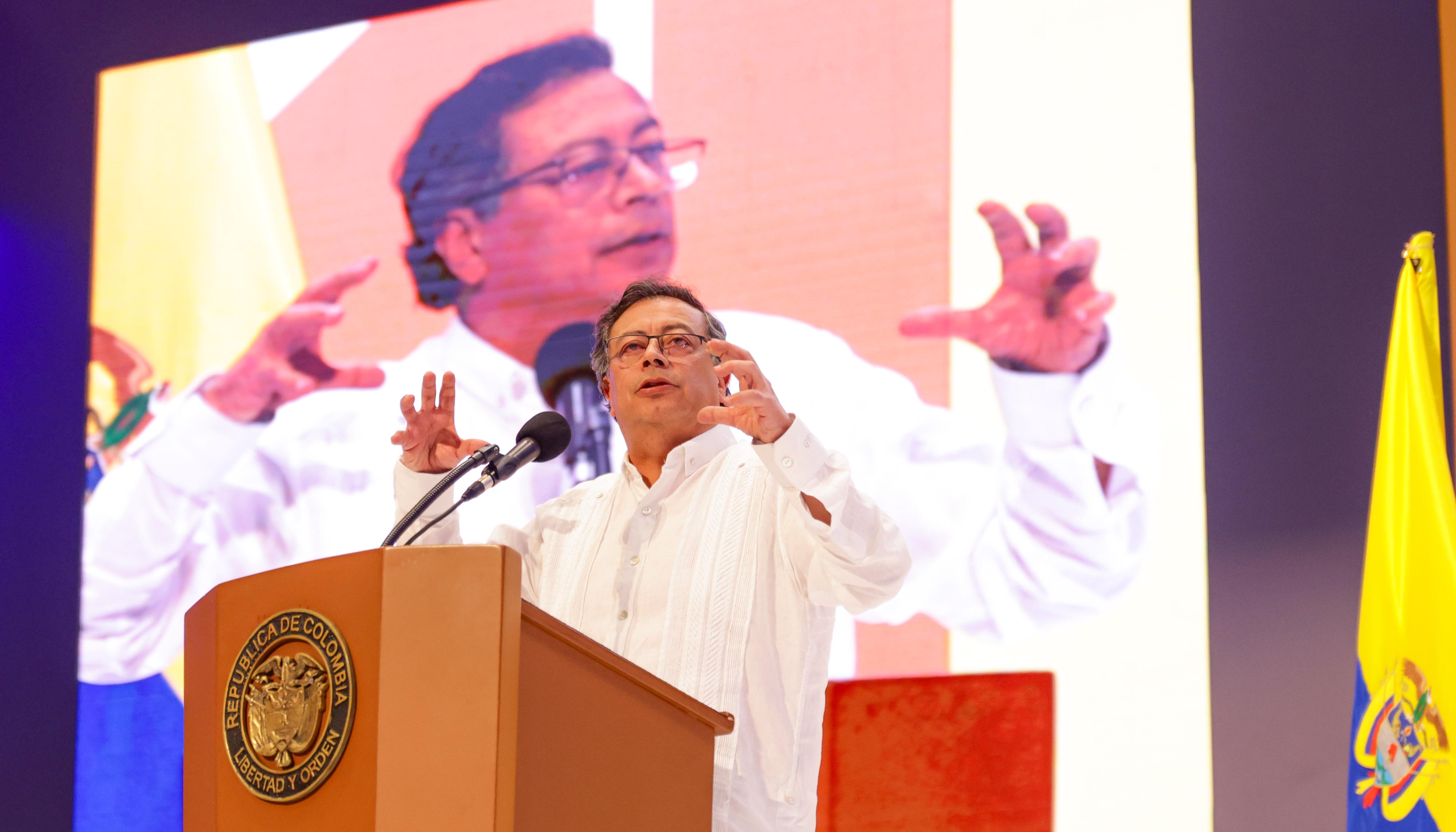 Gustavo Petro, Presidente de Colombia. 
