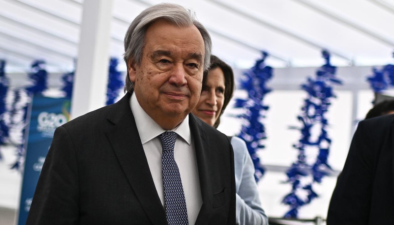 El secretario general de la ONU, António Guterres.