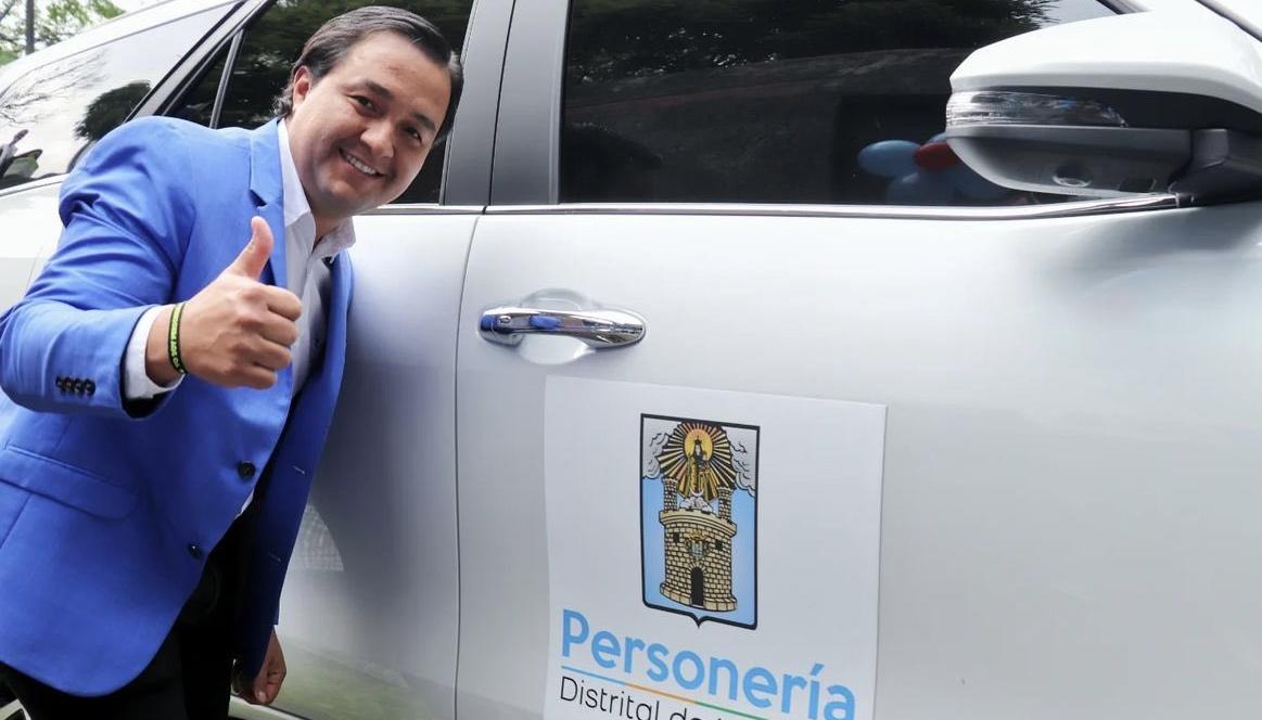 Personero auxiliar de Medellín, Héctor Alfonso Gómez Trujillo.