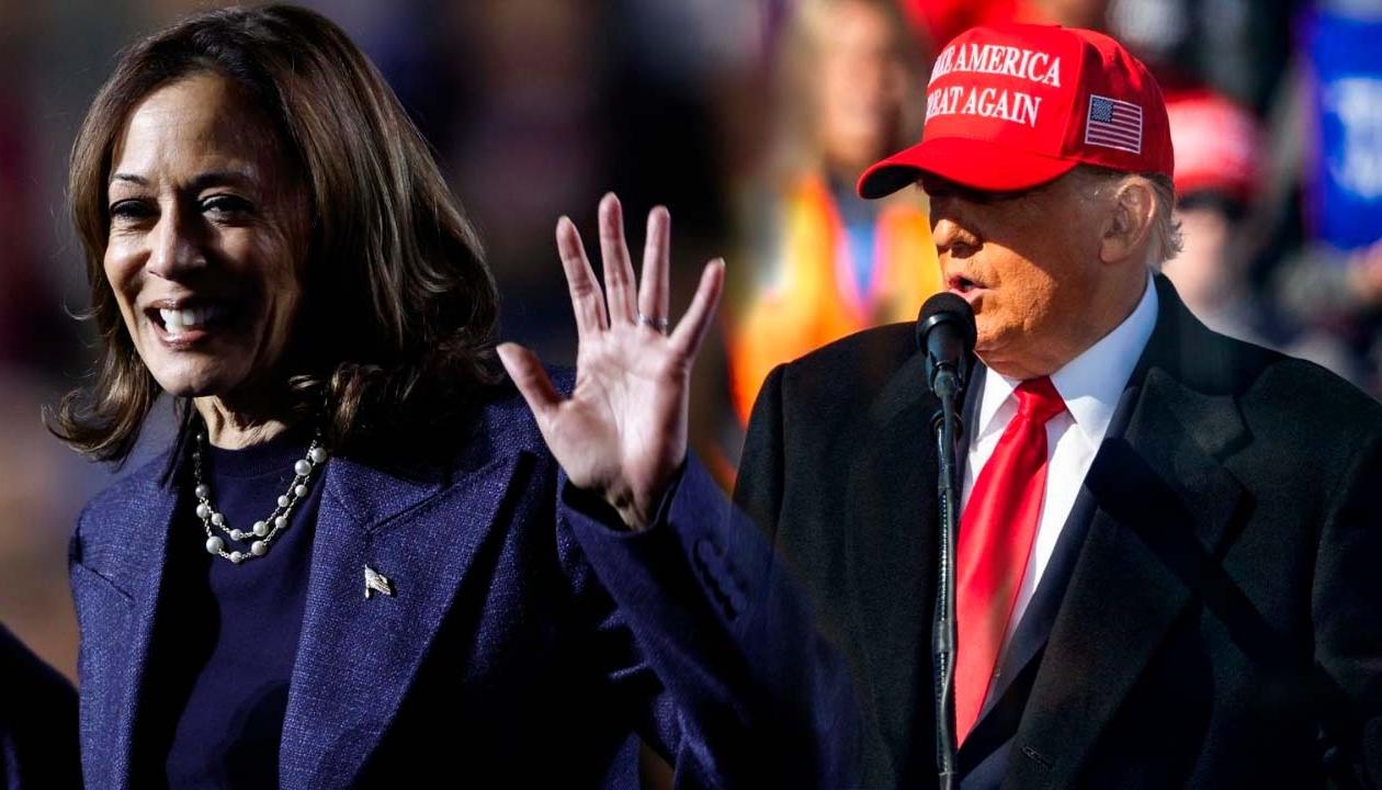 Kamala Harris y Donald Trump.