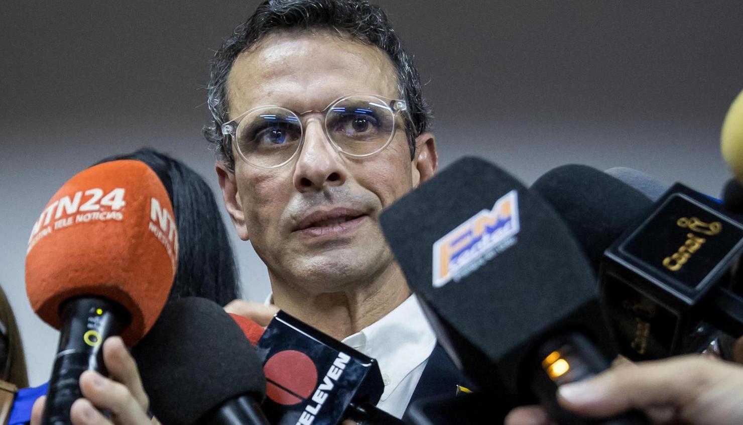 El opositor venezolano Henrique Capriles.