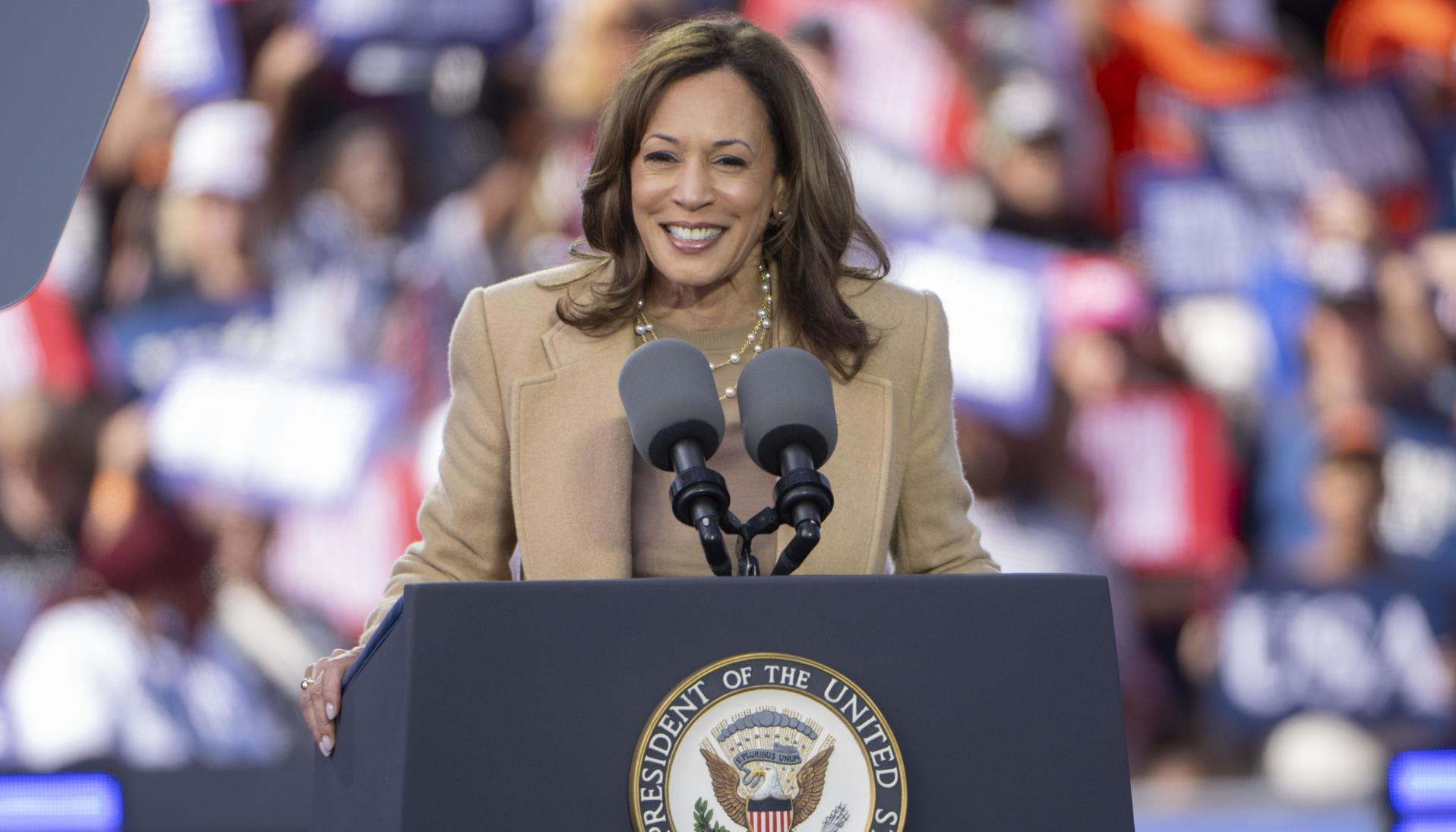 Kamala Harris, candidata demócrata.