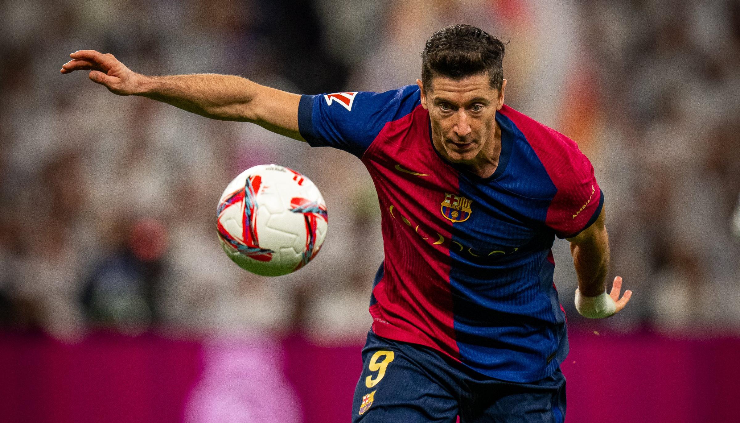 El polaco Robert Lewandowski.