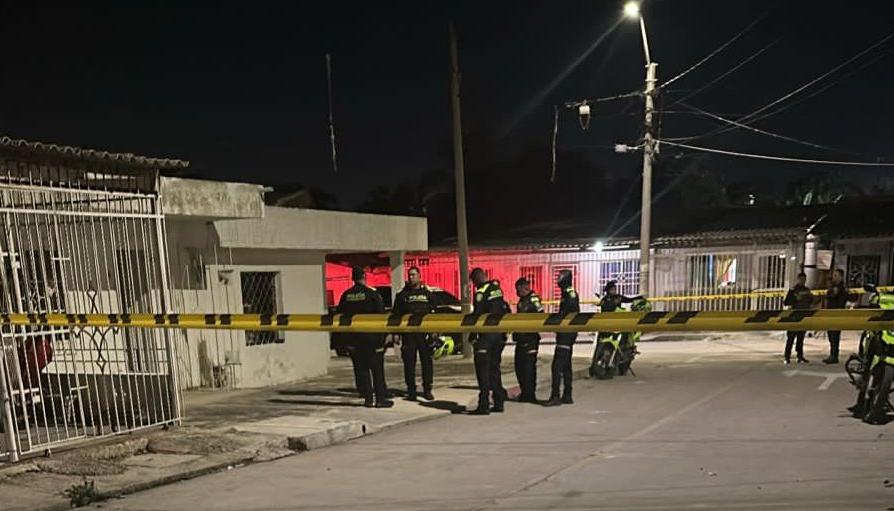Alias 'Paleta' fue hallado muerto en esta vivienda del barrio La Paz. 